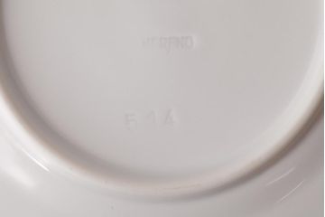 中古　ハンガリー　HEREND(ヘレンド)　フルーツコンポジション　15cmプレート2枚セット(ケーキ皿、パン皿)