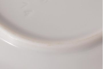 中古　ハンガリー　HEREND(ヘレンド)　フルーツコンポジション　15cmプレート2枚セット(ケーキ皿、パン皿)