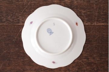 中古　ハンガリー　HEREND(ヘレンド)　フルーツコンポジション　15cmプレート2枚セット(ケーキ皿、パン皿)