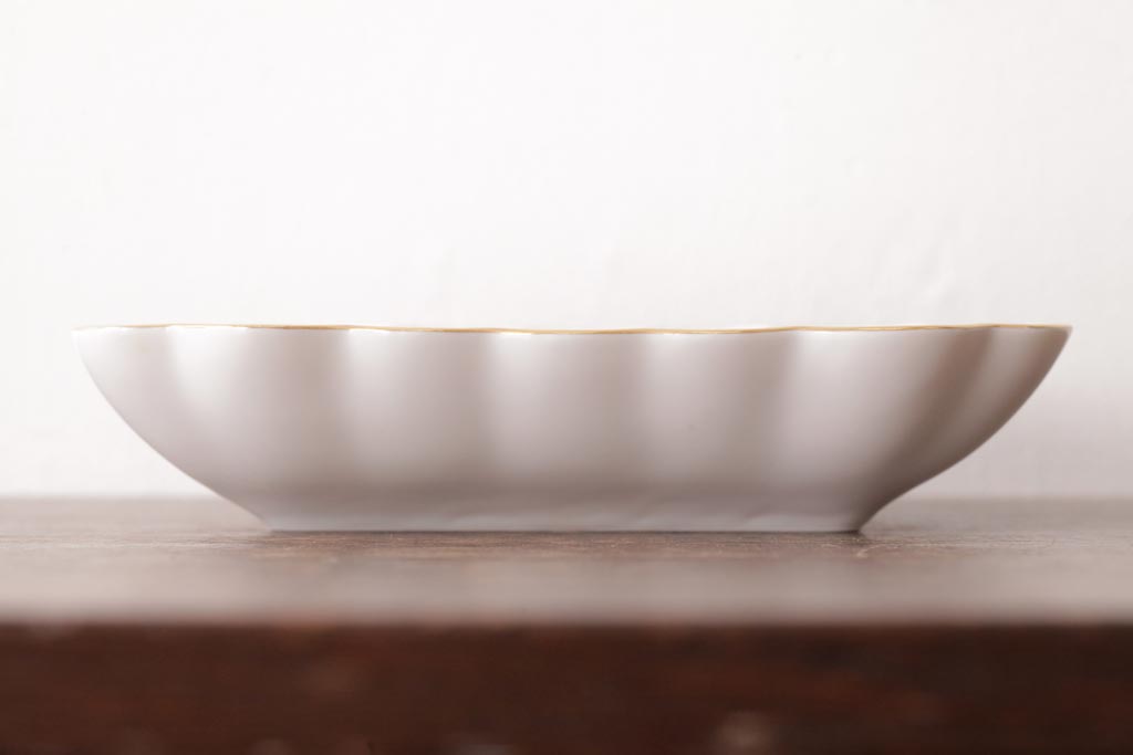 中古　ハンガリー　HEREND(ヘレンド)　RO　ロスチャイルドバード　ナッツディッシュ(長方型ボウル)