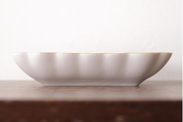 中古　ハンガリー　HEREND(ヘレンド)　RO　ロスチャイルドバード　ナッツディッシュ(長方型ボウル)