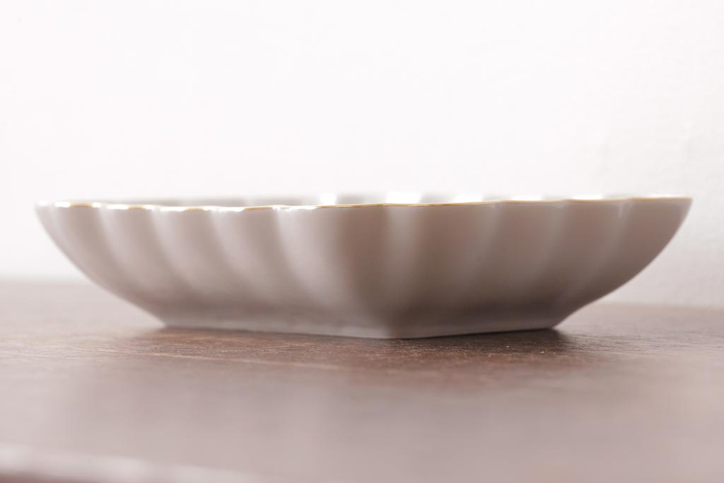 中古　ハンガリー　HEREND(ヘレンド)　RO　ロスチャイルドバード　ナッツディッシュ(長方型ボウル)