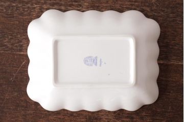 中古　ハンガリー　HEREND(ヘレンド)　RO　ロスチャイルドバード　ナッツディッシュ(長方型ボウル)