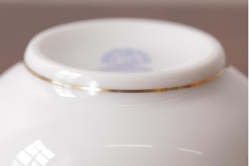 中古美品　HEREND HVNGARY(ヘレンド)　ロスチャイルドバード　モカカップ&ソーサー(洋食器)(定価約2万6千円)