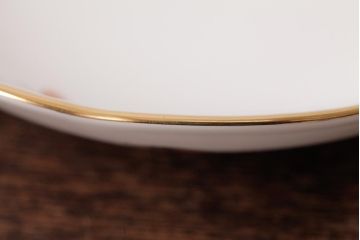 中古美品　HEREND HVNGARY(ヘレンド)　ロスチャイルドバード　モカカップ&ソーサー(洋食器)(定価約2万6千円)