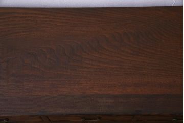 アンティーク家具　大正昭和初期　黒柿貼り　シックな和の雰囲気が格好良い引き出し(ローチェスト、小引き出し)