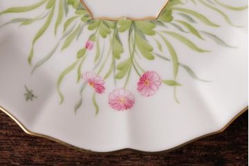 中古美品　HEREND HVNGARY(ヘレンド)　DAISY(デイジー)　カップ&ソーサー(洋食器)(定価約6万千円)