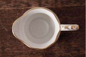 アンティーク雑貨　中古　ハンガリー　HEREND(ヘレンド)　フルーツコンポジション　ティーセット(シュガーポット、クリーマー)