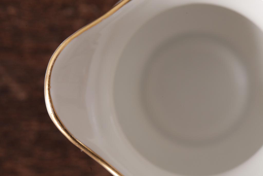 アンティーク雑貨　中古　ハンガリー　HEREND(ヘレンド)　フルーツコンポジション　ティーセット(シュガーポット、クリーマー)