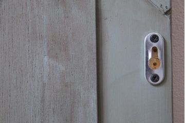 アンティーク雑貨　ラフジュ工房オリジナル　ペイント　くすんだ色味が落ち着いた印象与えるウォールミラー(鏡)(3)