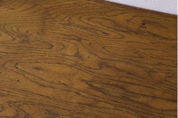 アンティーク家具　昭和中期　使いこまれた風合いが味のある平机(作業台、カウンター)(1)