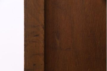 アンティーク家具　昭和中期　使いこまれた風合いが味のある平机(作業台、カウンター)(1)