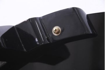 中古　民芸家具　オーバル型　ガラス天板付き　煌びやかな螺鈿細工の座卓(ローテーブル、センターテーブル)(定価約74万円)