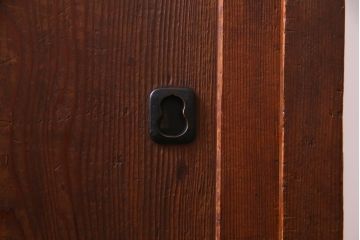 アンティーク家具　明治大正期　ヒノキ材　シンプルな作りが魅力的な小振りの帳場箪笥(収納箪笥、引き出し)(R-033989)
