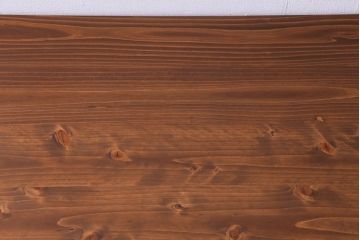 リメイク　ペイント家具　ヒノキ材　ナチュラルな雰囲気が魅力的な鉄脚テーブル(作業台、カフェテーブル)