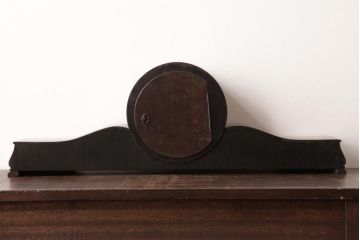 アンティーク雑貨　ジャンク品　ドイツ　Hermle(ヘルムレ)社　ゼンマイ式　高級感漂うシックな置き時計