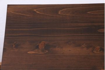 リメイク家具　ヒノキ材　シンプルなデザインが使い勝手のよいサイドテーブル(飾り台)