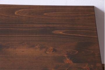 リメイク家具　ヒノキ材　シンプルなデザインが使い勝手のよいサイドテーブル(飾り台)