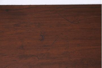 リメイク家具　ナラ材　和製アンティークの古材を利用した鉄脚テーブル(センターテーブル、ローテーブル)