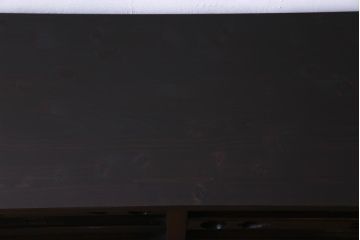 ラフジュ工房オリジナル　リメイク　明治期の味わい深い建具を使った脚付きローボード(戸棚、テレビボード、収納棚)