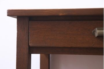 レトロ家具　和製アンティーク　レトロで素朴な雰囲気漂う平机(コーヒーテーブル)