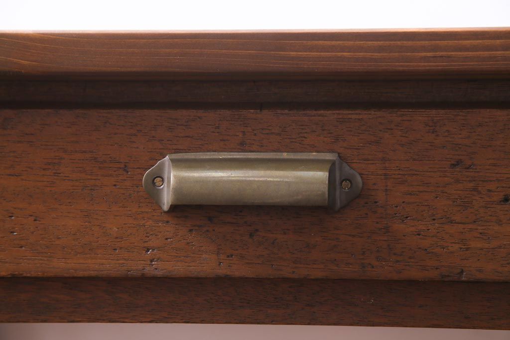 レトロ家具　和製アンティーク　レトロで素朴な雰囲気漂う平机(コーヒーテーブル)