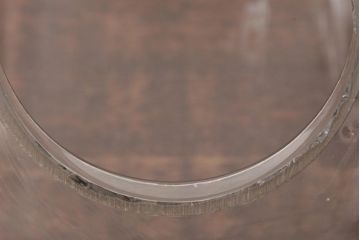 アンティーク雑貨　和製アンティーク　レトロなフォルムが可愛らしい蓋付き猫瓶(ガラス瓶)