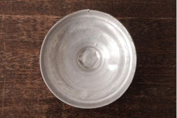 アンティーク雑貨　和製アンティーク　レトロなフォルムが可愛らしい蓋付き猫瓶(ガラス瓶)(1)