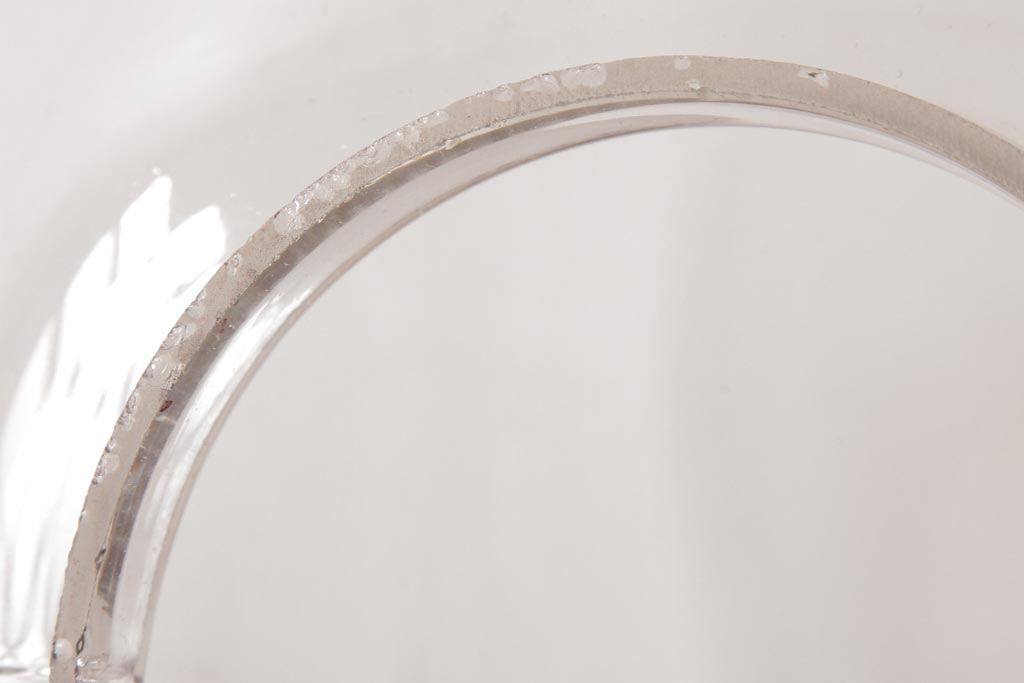 アンティーク雑貨　和製アンティーク　レトロなフォルムが可愛らしい蓋付き猫瓶(ガラス瓶)(1)