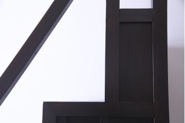 アンティーク家具　古民具　松材製　手すり付きが珍しい和モダンにぴったりな階段箪笥