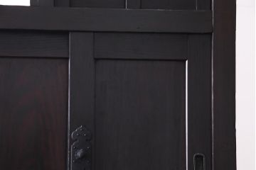 アンティーク家具　古民具　松材製　手すり付きが珍しい和モダンにぴったりな階段箪笥