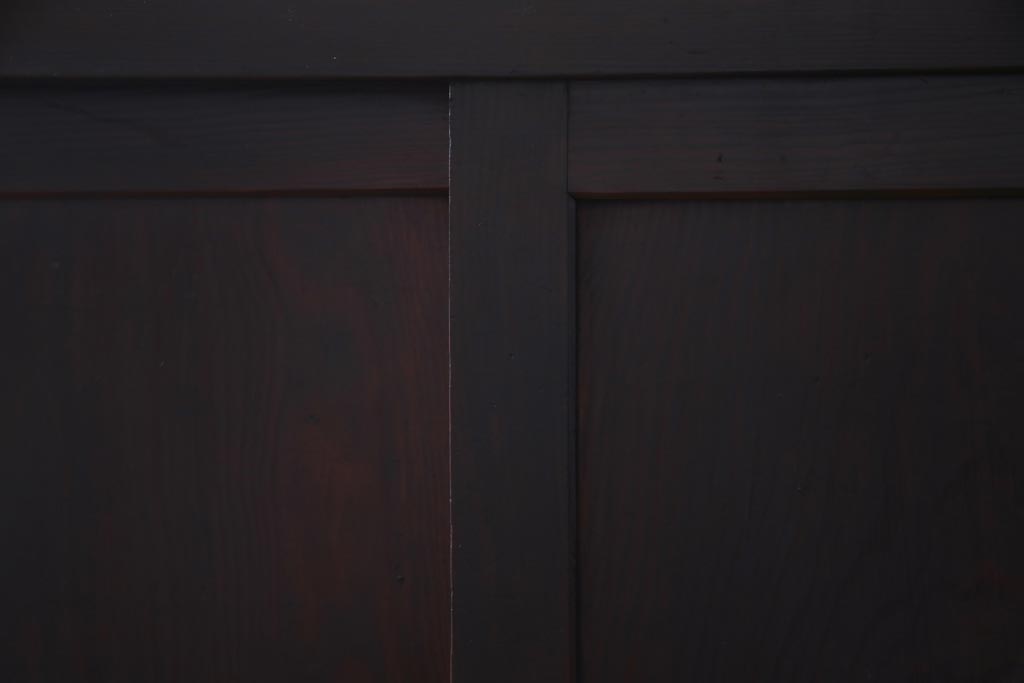 アンティーク家具　古民具　松材製　手すり付きが珍しい和モダンにぴったりな階段箪笥