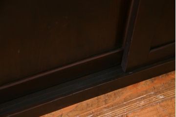 アンティーク家具　古民具　松材製　手すり付きが珍しい和モダンにぴったりな階段箪笥