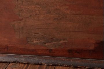 アンティーク雑貨　古民具・骨董　江戸期　両替商天秤ばかり・後藤分銅12個付(計り、針口天秤、両替天秤)(1)