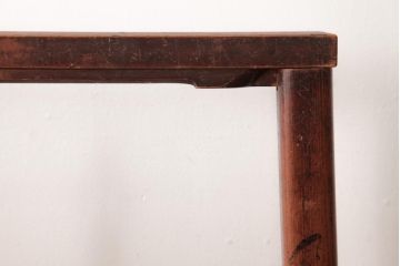 アンティーク雑貨　古民具・骨董　江戸期　両替商天秤ばかり・後藤分銅12個付(計り、針口天秤、両替天秤)(1)