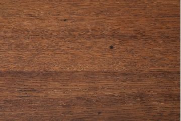 昭和初期　ペイント家具　爽やかな色合いが可愛らしいレトロな片袖机(デスク、在宅ワーク、在宅用作業台)