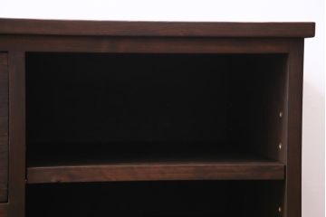 ラフジュ工房オリジナル　リメイク家具　箪笥の引き出しを活用したテレビボード(ローボード、収納棚)