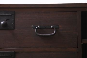 ラフジュ工房オリジナル　リメイク家具　箪笥の引き出しを活用したテレビボード(ローボード、収納棚)