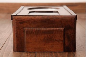アンティーク雑貨　昭和初期　Meiji(明治時計社)　電池式　昔懐かしいレトロな雰囲気漂う柱時計(掛け時計)