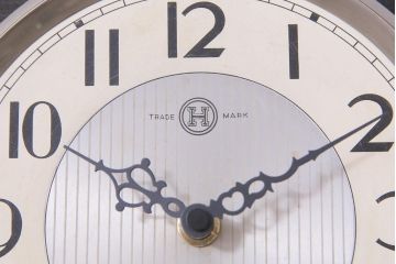 アンティーク雑貨　和製アンティーク　日比野時計　電池式　クラシカルな佇まいが素敵な柱時計(壁掛け時計)