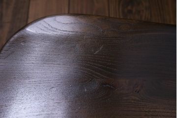 ヴィンテージ家具　イギリスビンテージ　ニレ・ブナ材　田園暮らしを彷彿させる素朴で味のあるダイニングチェア(ワークチェア)