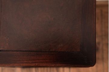 アンティーク雑貨　和製アンティーク　紫檀材　なめらかな木肌が魅力的な花台(飾り台、サイドテーブル)