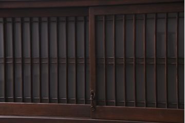 ラフジュ工房オリジナル　和の趣溢れる古建具をリメイクしたリビングボード(戸棚、テレビボード)