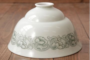 オールドノリタケ・則武(日陶)　やわらかな色合いが魅力的なペンダントライト(天井照明、吊り下げ照明)