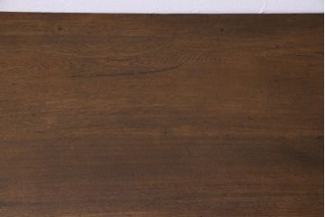 リメイク　両面引き出し付き　レトロな佇まいが魅力的なセンターテーブル(作業台、ローテーブル)(1)
