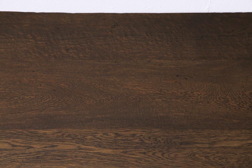 リメイク　両面引き出し付き　レトロな佇まいが魅力的なセンターテーブル(作業台、ローテーブル)(2)