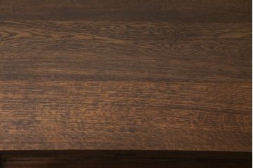 リメイク　両面引き出し付き　レトロな佇まいが魅力的なセンターテーブル(作業台、ローテーブル)(2)