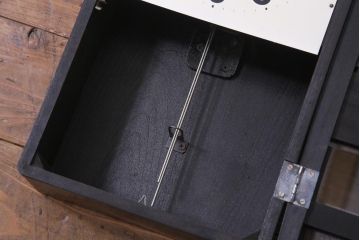 アンティーク雑貨　昭和中期　SEIKO(セイコー)　電池式　昭和レトロな雰囲気がお洒落な掛け時計(柱時計)