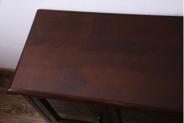 中古　松本民芸家具　C-�U型サイドボード(リビングボード、キャビネット)(定価約60万5千円)(1)