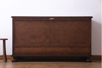 中古　松本民芸家具　C-�U型サイドボード(リビングボード、キャビネット)(定価約60万5千円)(1)